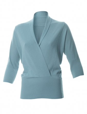 WOMAN CASHMERE BLOUSON TOP 