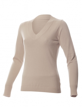 WOMAN V-NECKED SWEATER 