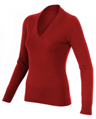 WOMAN V-NECKED SWEATER 