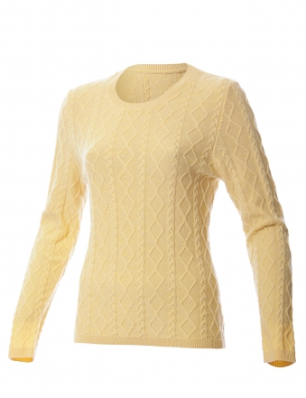 WOMAN TANGLE CREWNECK SWEATER