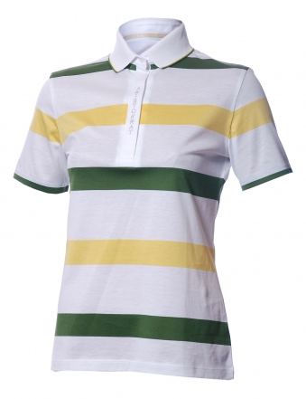LADY  STRIPED POLO SHIRT 