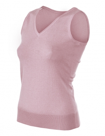WOMAN  CASHMERE SLEEVELESS